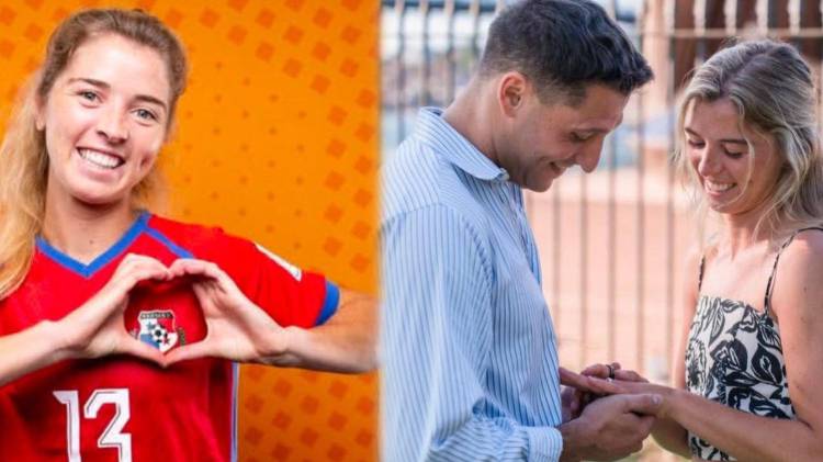 Estrella panameña del fútbol femenino sorprende con el anuncio de su boda