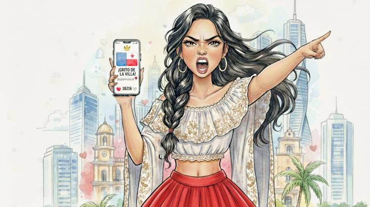 Cada 10 de noviembre, los panameños celebran el Grito de La Villa de Los Santos.