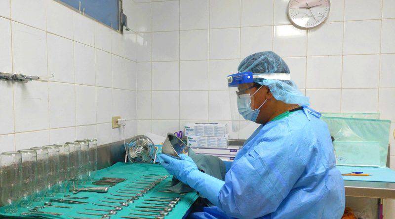 Más de 4 mil artículos médicos fueron esterilizados