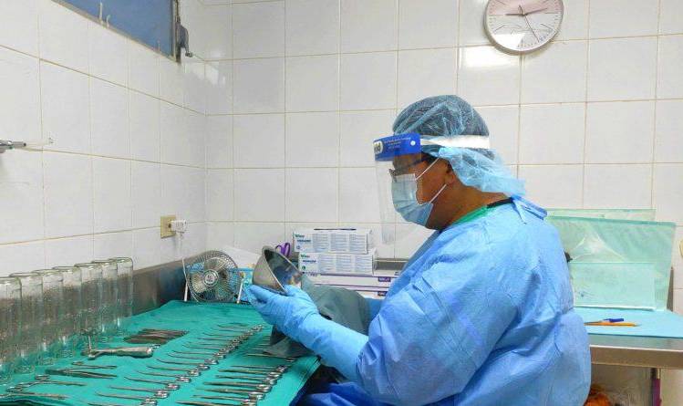 Más de 4 mil artículos médicos fueron esterilizados