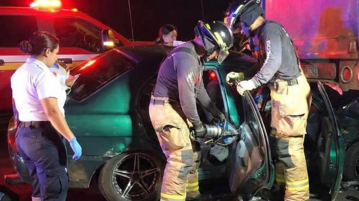 La Policía de Tránsito realiza las investigaciones para deslindar responsabilidades de este caso