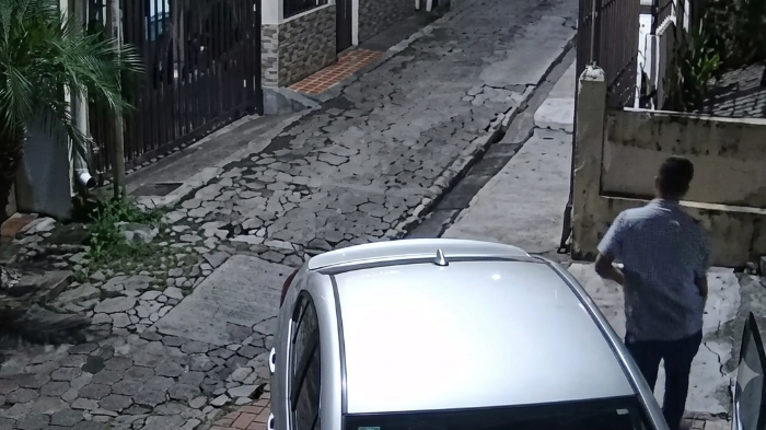 Instantes en que la víctima llegaba a su residencia y fue emboscado por sus verdugos
