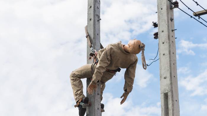 No es la primera vez que una persona muere electrocutado al tratar de conectar conexión eléctrica ilegal
