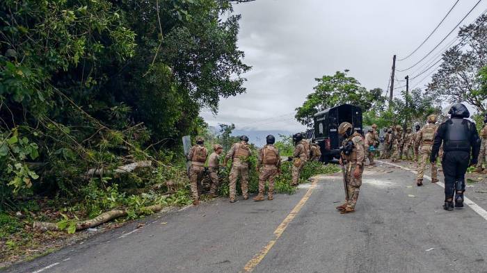 Unos 1,353 miembros de distintas fuerzas de seguridad permanecen desplegados en la provincia