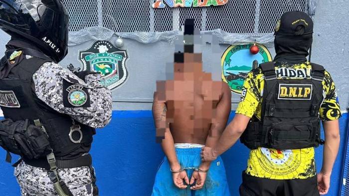 Aarón Moisés Heath, fue aprehendido durante un operativo en la provincia de Colón