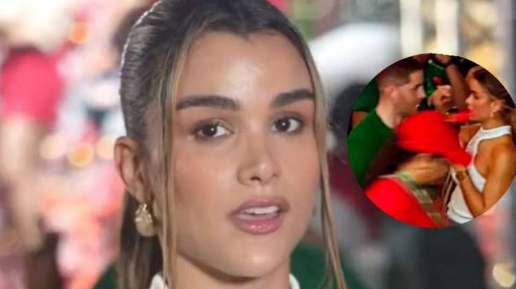 Durante el desfile de Navidad, Mayer y Clarissa fueron captados interactuando brevemente, un momento que no pasó desapercibido entre los asistentes y las redes sociales.