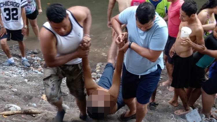 José Rodríguez, de 28 años, falleció mientras se bañaba en el río Gariché, en Bugaba.