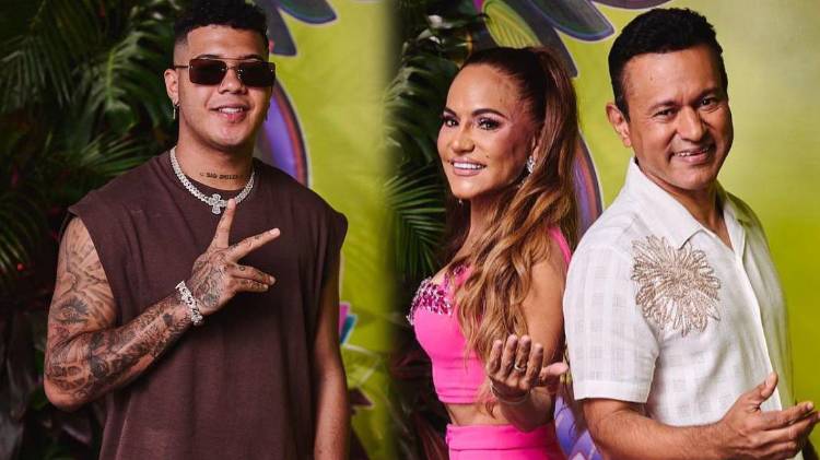 Samy y Sandra Sandoval, junto al artista urbano Boza, quedaron en el centro de la polémica tras las acusaciones de grabar supuestos videos sin permiso.