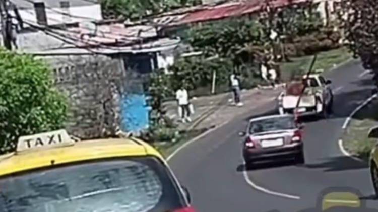 En este lugar se desató la balacera que dejó una víctima fatal