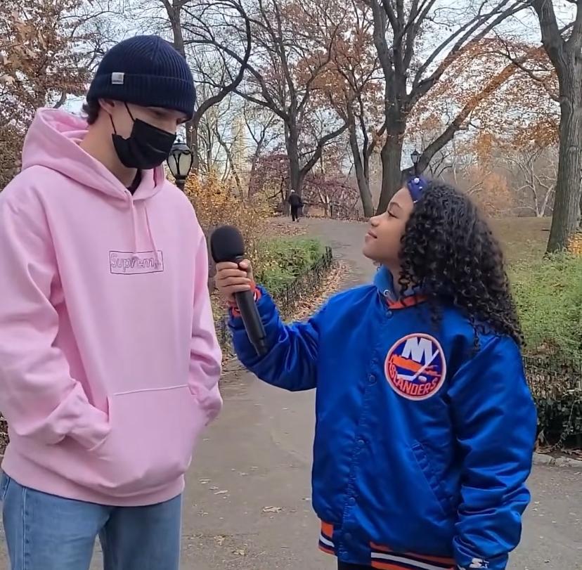 En el 2021, Jazzy entrevistó por primera vez al protagonista de Spider-Man, Tom Holland.