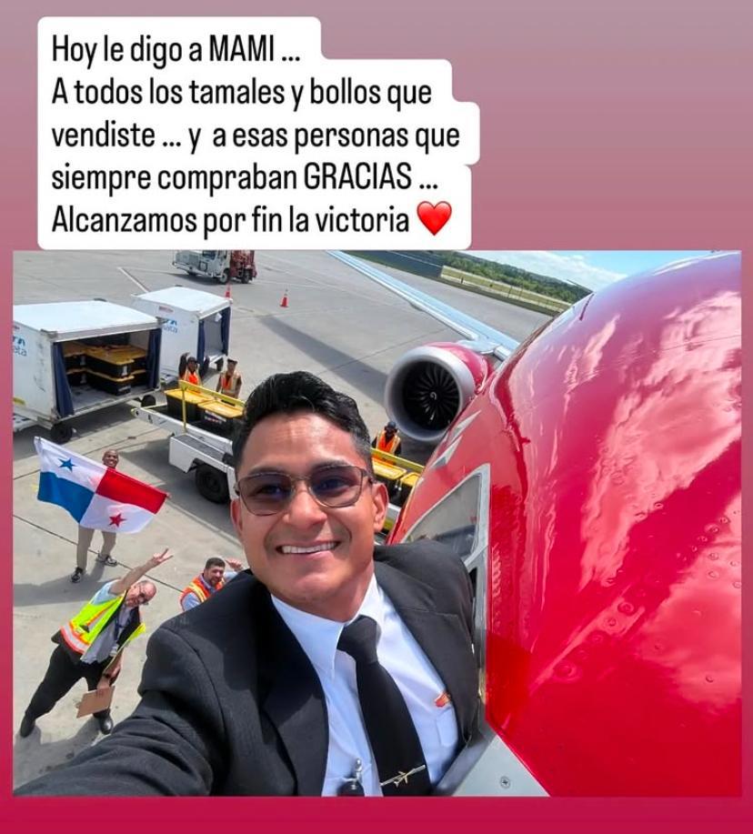 De limpiar aviones a pilotar el avión que llevó a la Sele al Mundial de Fútbol