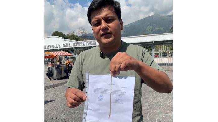 Estudiantes de la Universidad Central presentaron denuncia formal contra el profesor.