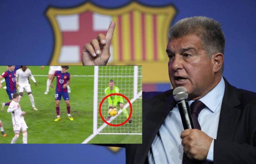 Laporta No Descarta Pedir La Repetición Del Clásico Por El Gol Fantasma ...