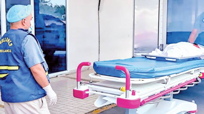 Una de las víctimas falleció en el hospital tras ser acribillado