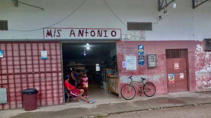 Este es el minisúper que fue visitado la mañana del miércoles por los amigos de lo ajeno