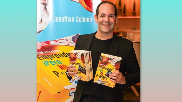 Jonathan Schneir: de perder dinero a inspirar con su libro ‘Emprendedor, pero no pendejo’