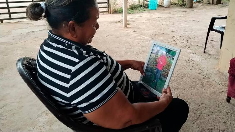 Alicia Quintero, madre de Cristina, solo pide que la muerte de su hijo no quede impune.