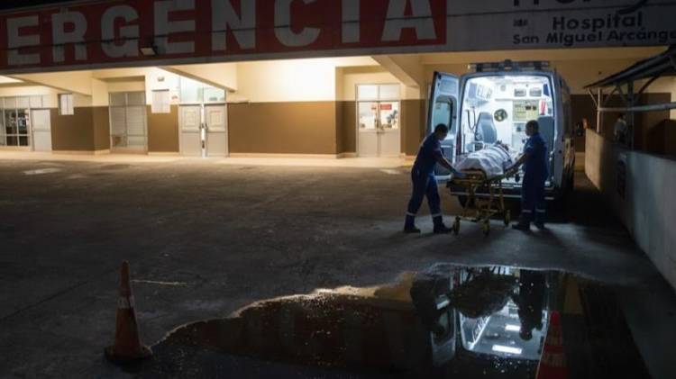 Cuando los doctores lo examinaron en el hospital Cáceres mantenía tres balazos en el cuerpo