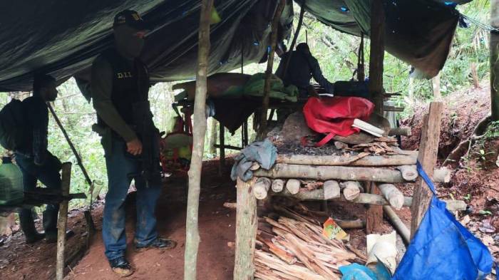 Destruyen campamento dedicado a la minería ilegal en río Terable