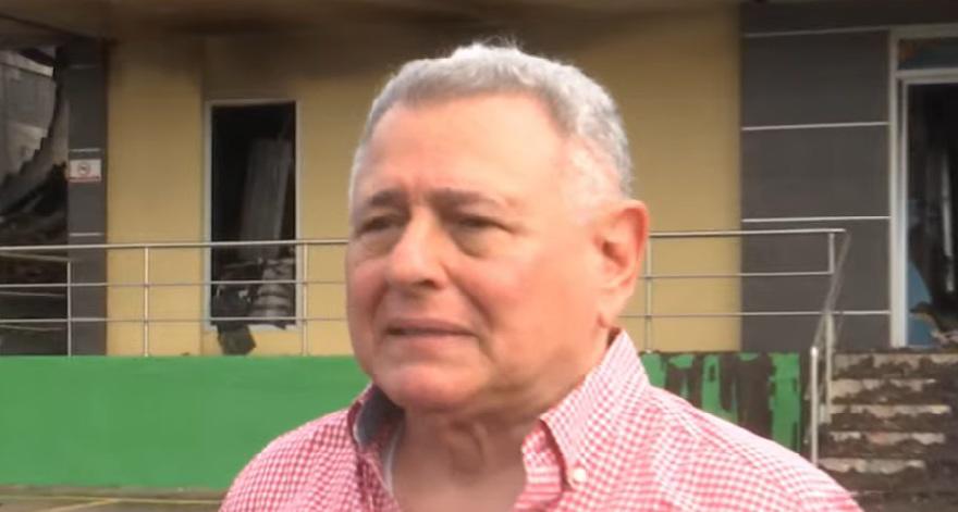 JULIO CÉSAR VÁSQUEZ, GERENTE DE LA FÁBRICA AFECTADA.