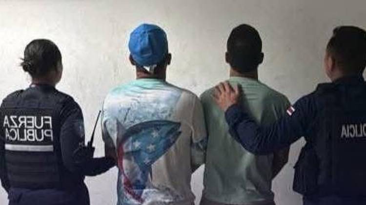 El tico, tras ser verificado, tenía un rosario de antecedentes delictivos. Quedó tras las rejas.