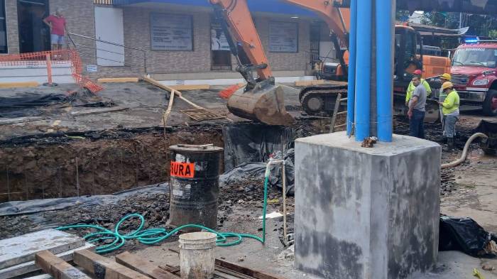 El hecho se registró cerca de las 7:10 de la mañana, en el área comercial de la comunidad,