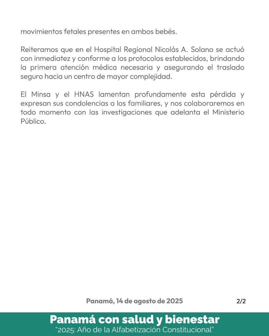 Misterio y dolor por muerte de Laritza Jiménez y sus gemelos en Panamá