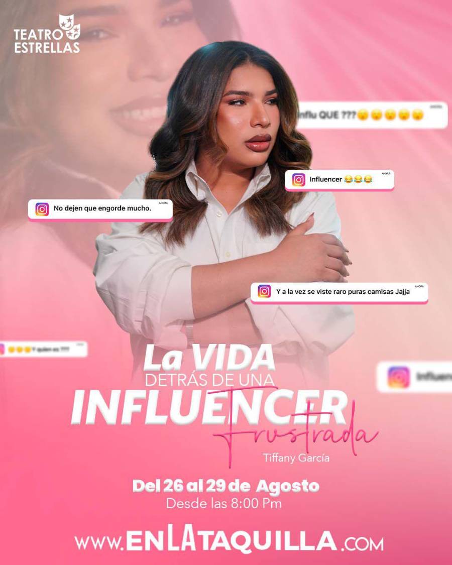 ¡Tiffany sin filtos! La influencer revela su verdad en el teatro