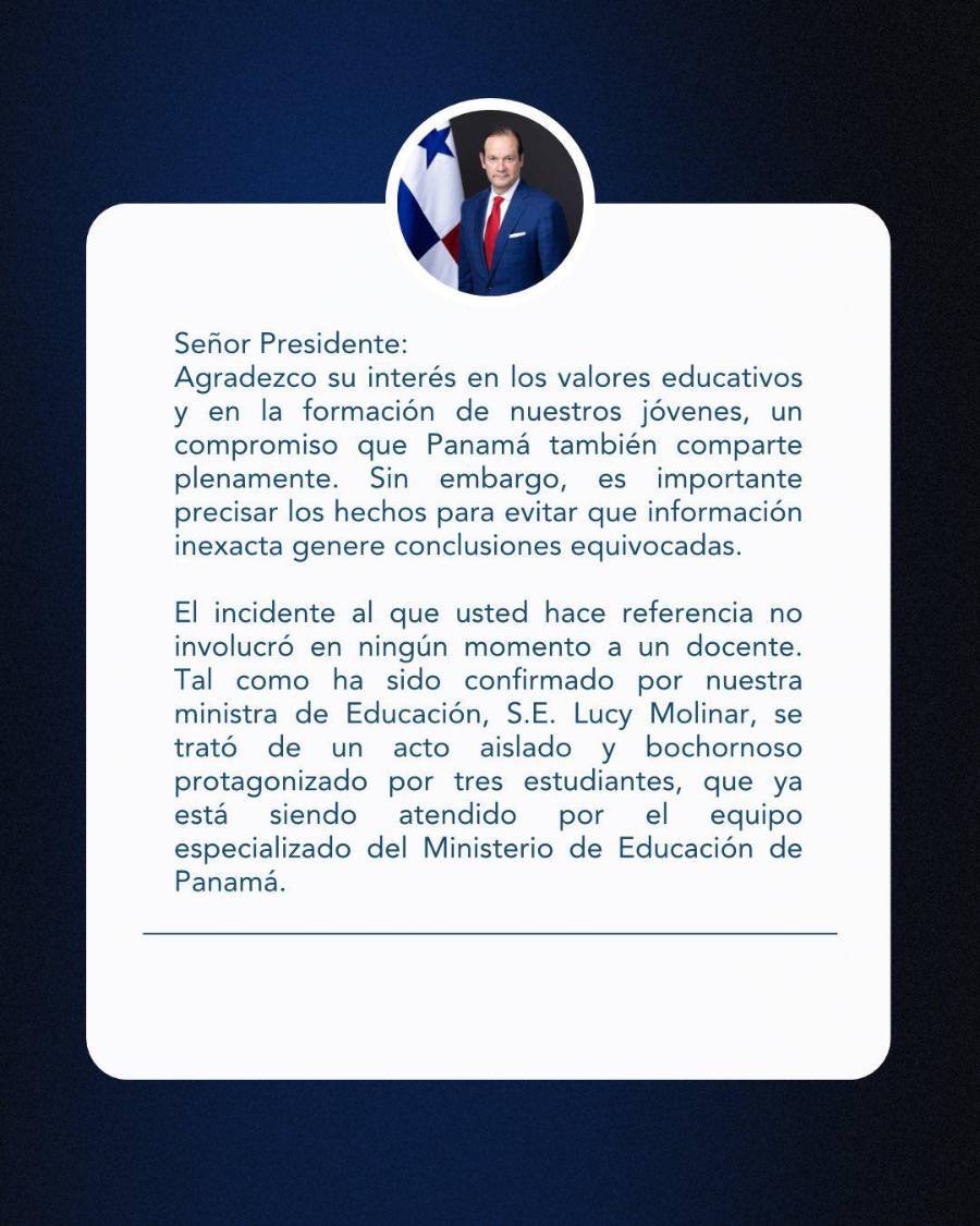 Pelea en escuela de La Chorrera | Bukele reacciona y Panamá responde