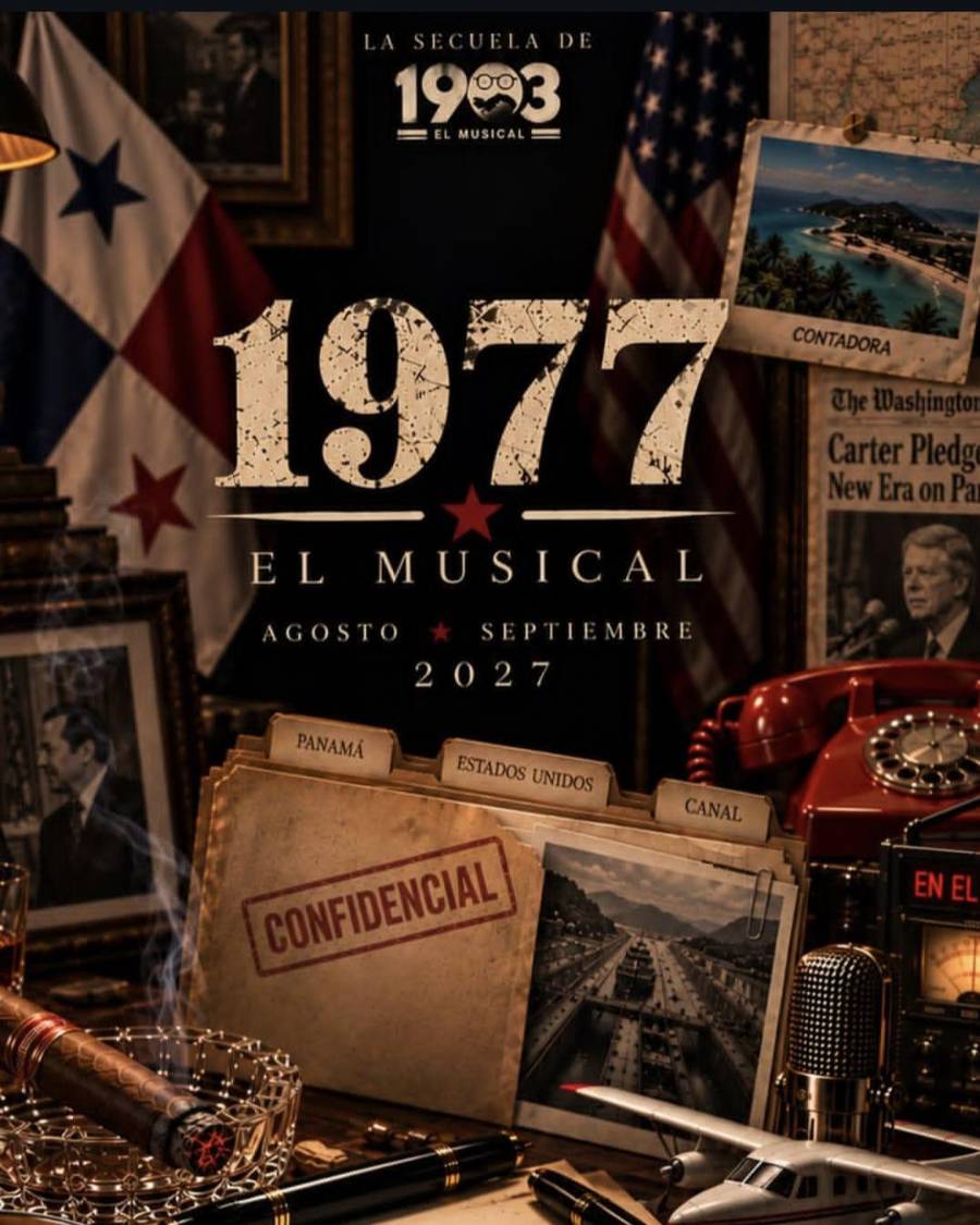Afiche con el que Diego De Obaldía ha empezado a promocionar su proyecto más ambicioso.