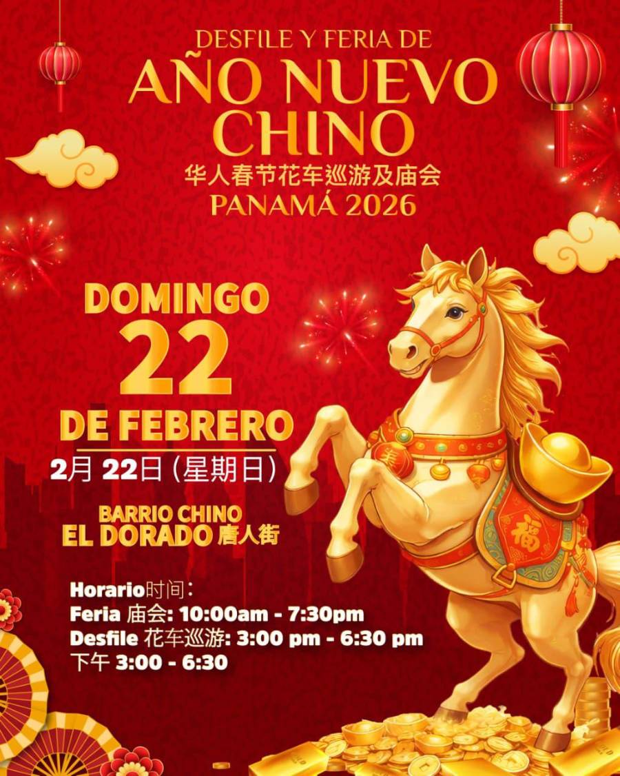 Año Nuevo Chino 2026 tendrá desfile y feria gratuita en El Dorado