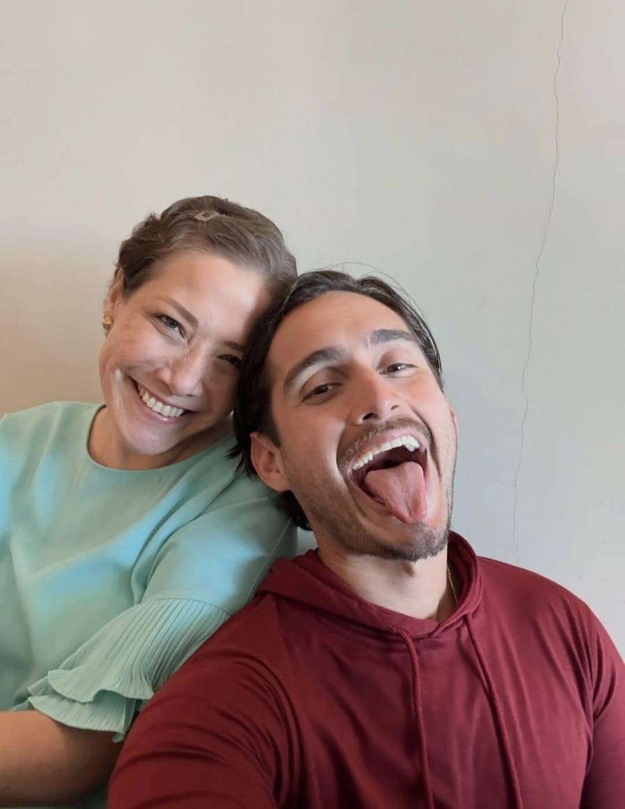 Diego de Obaldía junto a Laura, a quien despidió con un emotivo mensaje tras su partida este 2 de abril.