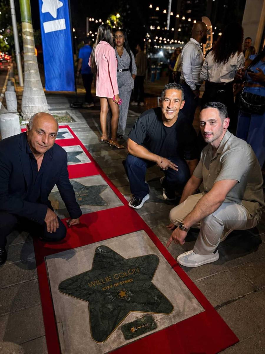 Willie Colón, Ulpiano Vergara, Japanese y Hillary Heron brillan en el Paseo de las Estrellas