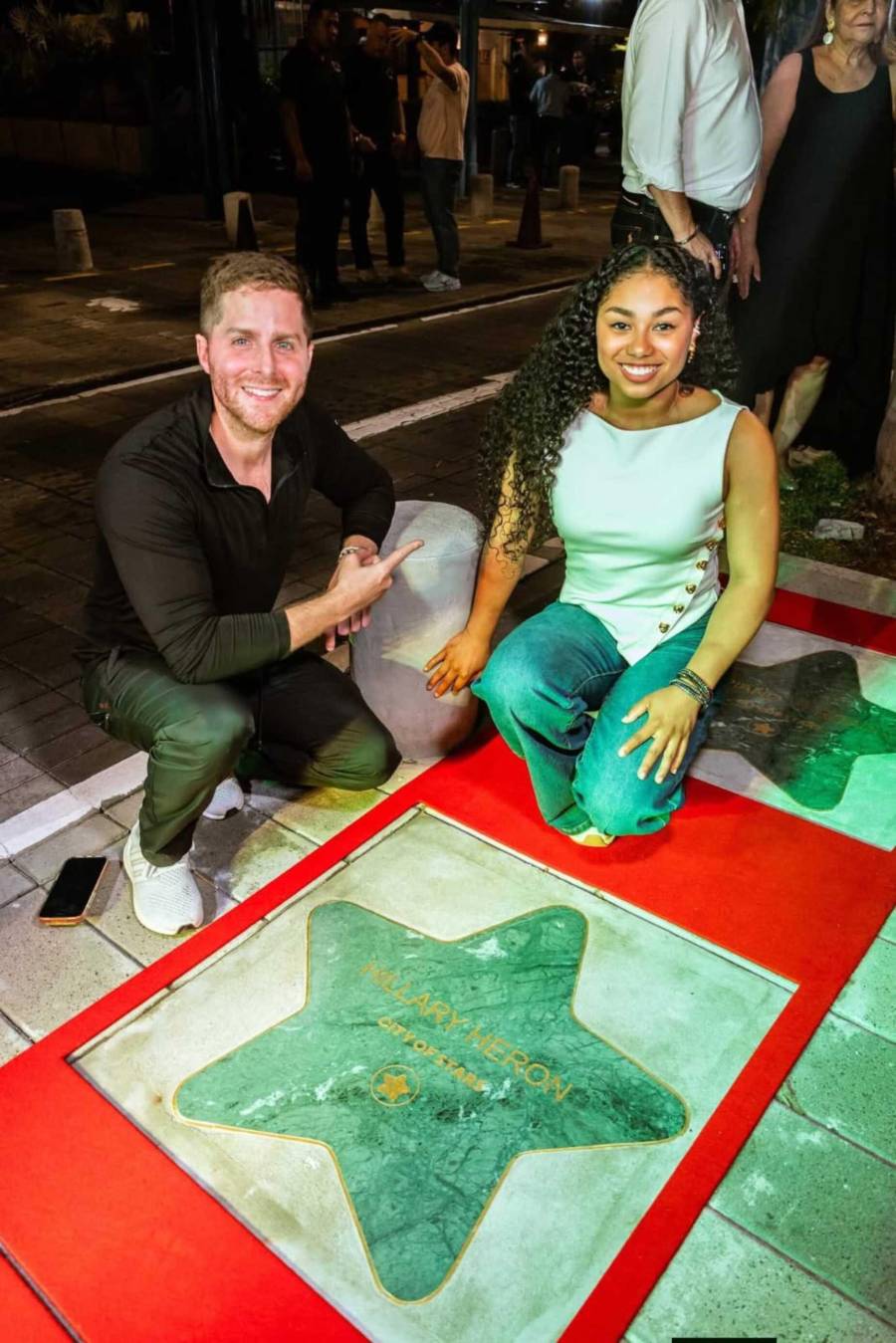 Willie Colón, Ulpiano Vergara, Japanese y Hillary Heron brillan en el Paseo de las Estrellas