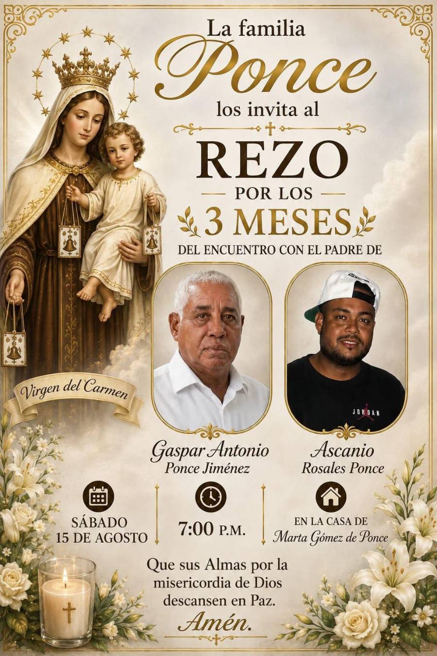 En Puerto Caimito recuerdan a desaparecidos del naufragio de Anchovetas II
