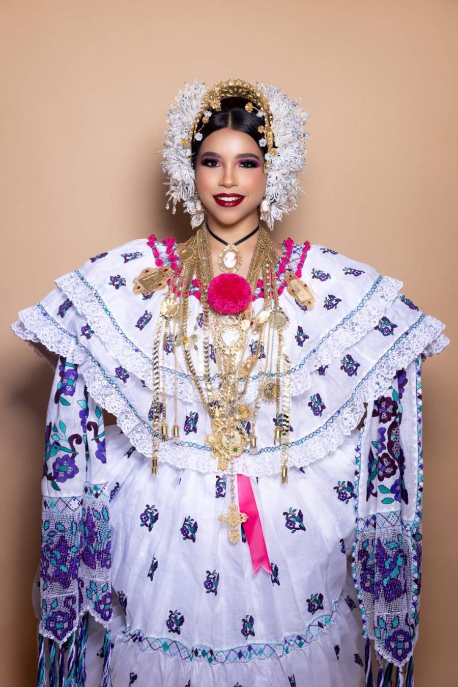 Isabela del Carmen Vargas Sittón es la reina de la décima edición del Festival de Costumbres y Tradiciones de Las Tablas que se realizará en octubre.
