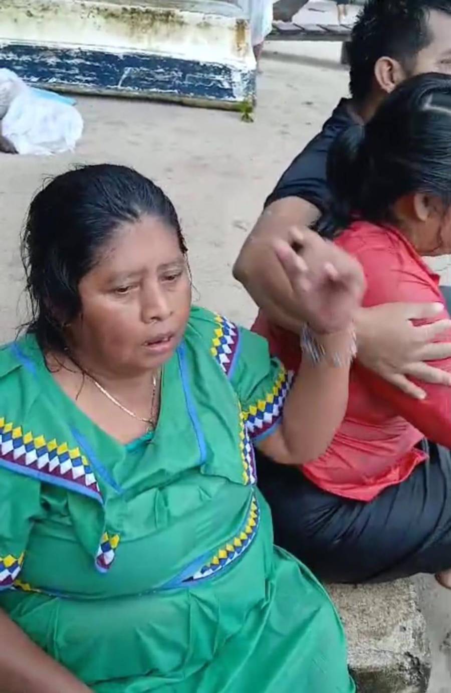 Cacique general se salva de naufragio en Kusapín