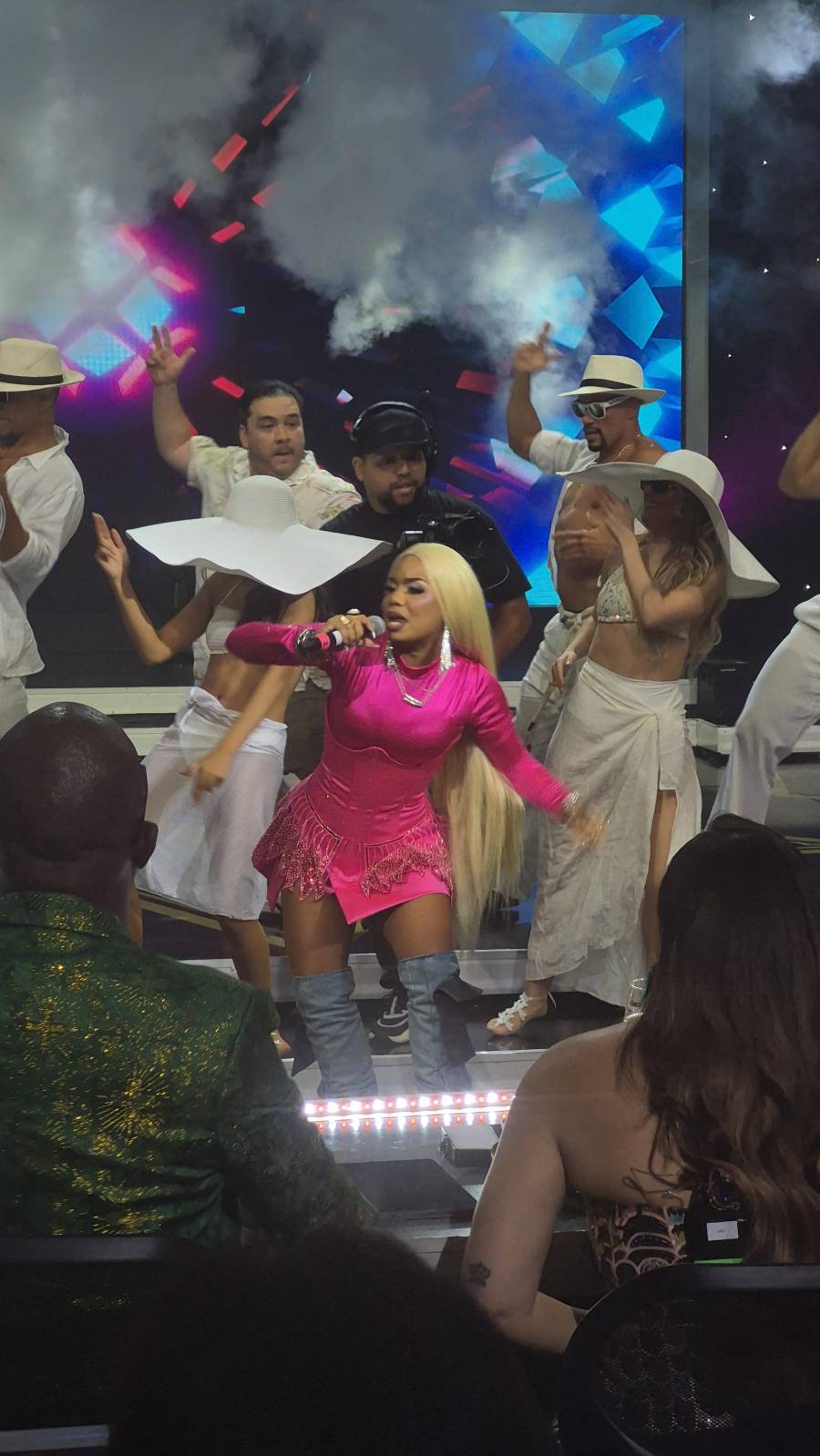En el cuarto concierto, Ivy Queen le arrebat’o la corona a Camilo Sesto, quien estuvo en el primer lugar durante tres galas. Sebastian Álvarez/El Siglo