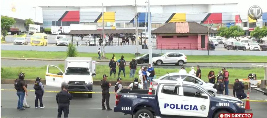 Con más de 40 disparos, asesinaron a pandillero y a conductor de plataforma
