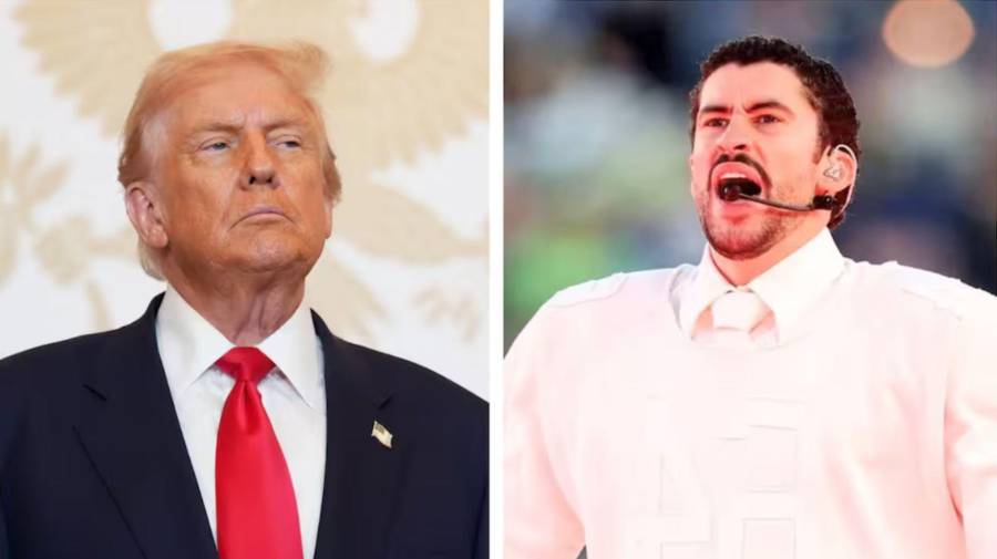 EL PRESIDENTE TRUMP CALIFICÓ EL ESPECTÁCULO COMO EL PEOR DE LA HISTORIA.