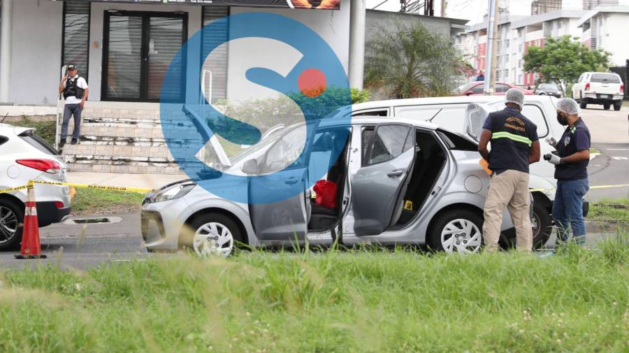 Con más de 40 disparos, asesinaron a presunto pandillero y a conductor de plataforma