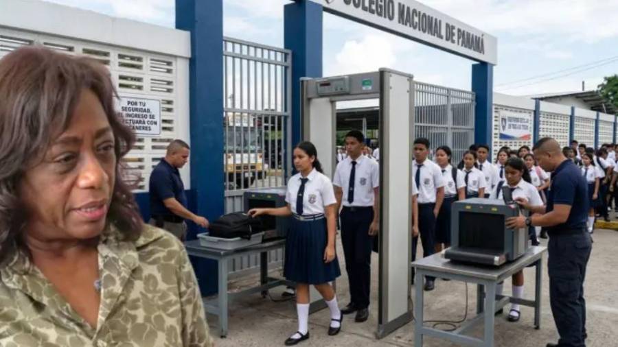 POLICÍA PROPONE INSTALAR ESCÁNERES DE METALES EN ALGUNOS COLEGIOS.