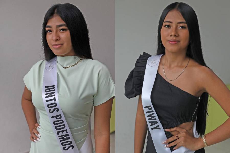 Candidatas: Angelery Morales y Vianelis Vargas.