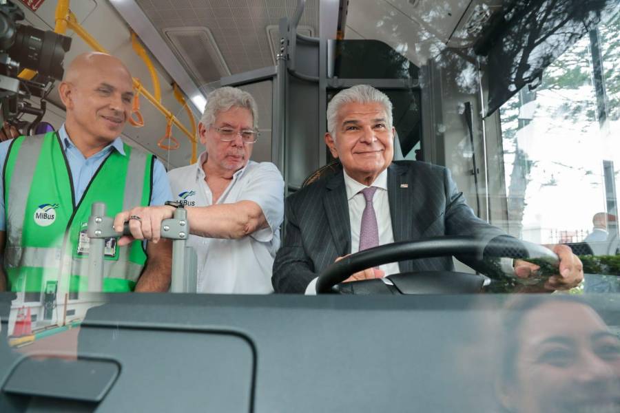 MiBus pone en marcha la ‘Ruta Verde’, el primer servicio 100% eléctrico de Panamá