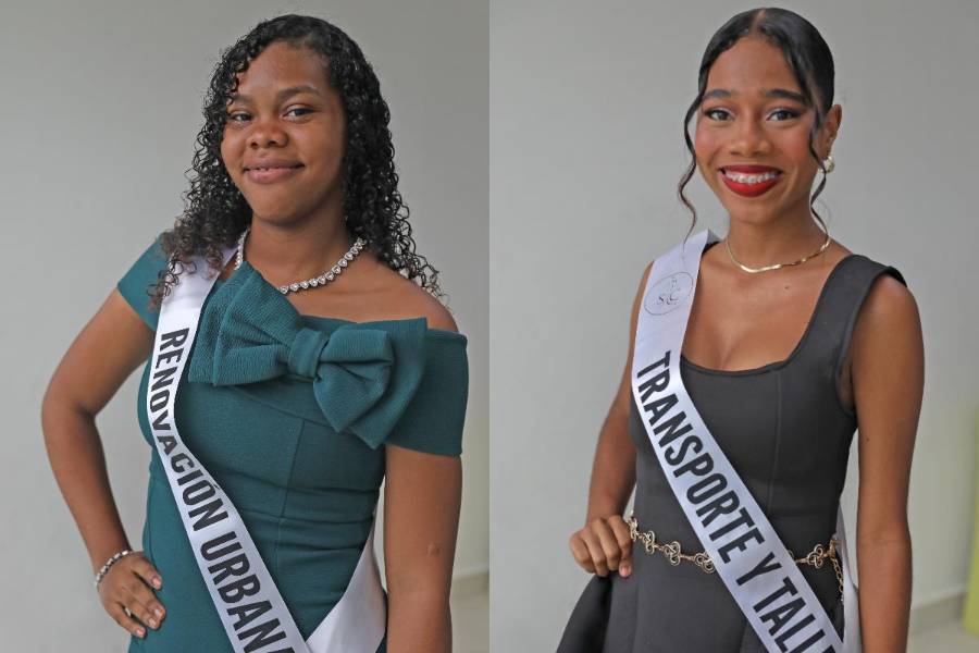 Candidatas: Nashary Rengifo y Lyane Rouse.