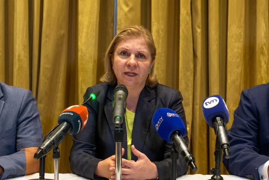 La ministra Dinoska Montalvo y el director Jaime Fernández presentaron el balance oficial de los hechos ocurridos en La Joyita.