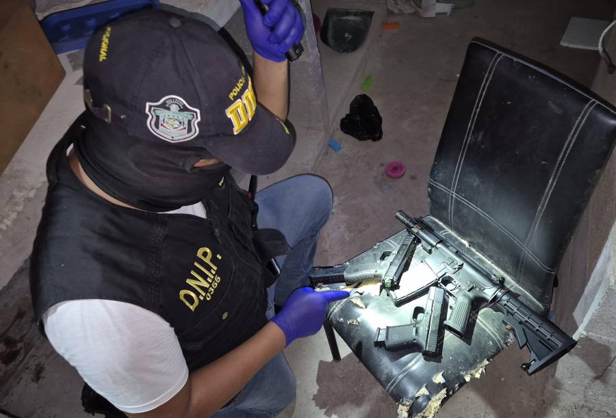 También se decomisaron dos armas de fuego.