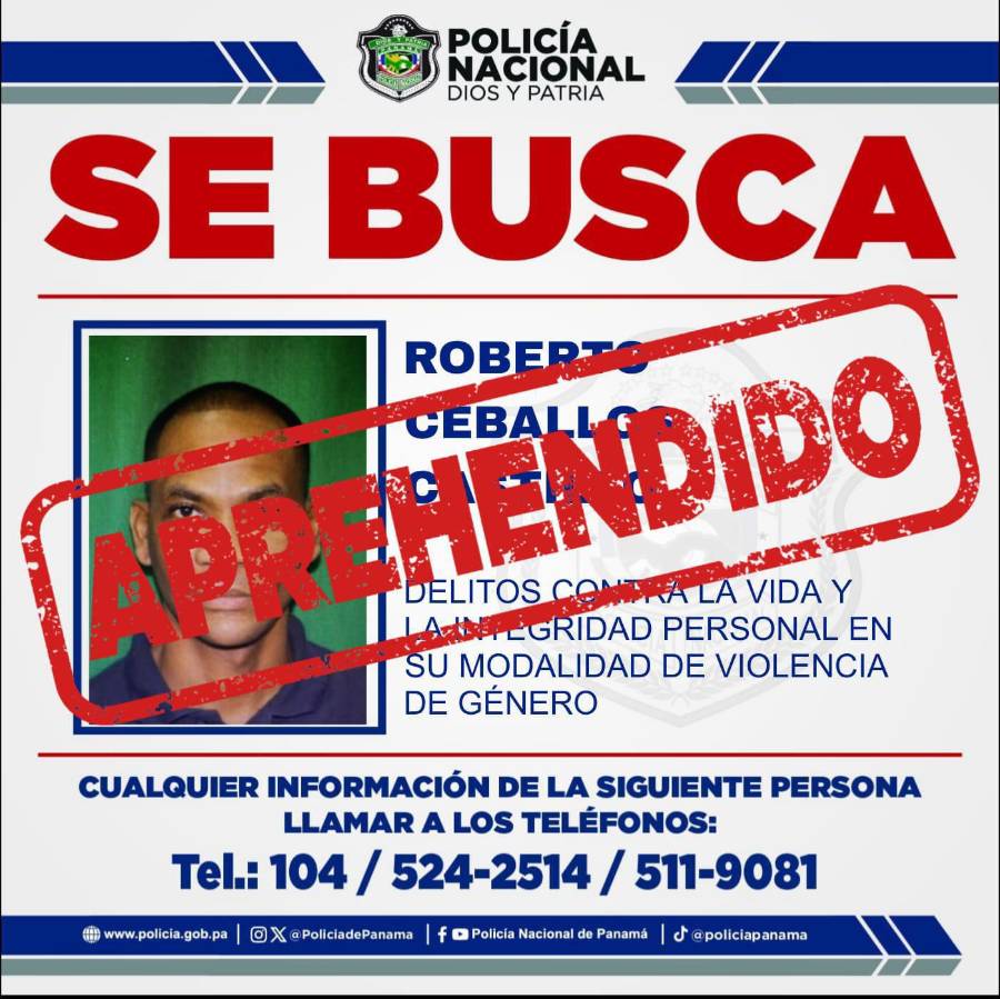 Cae otro de los más buscados en Colón