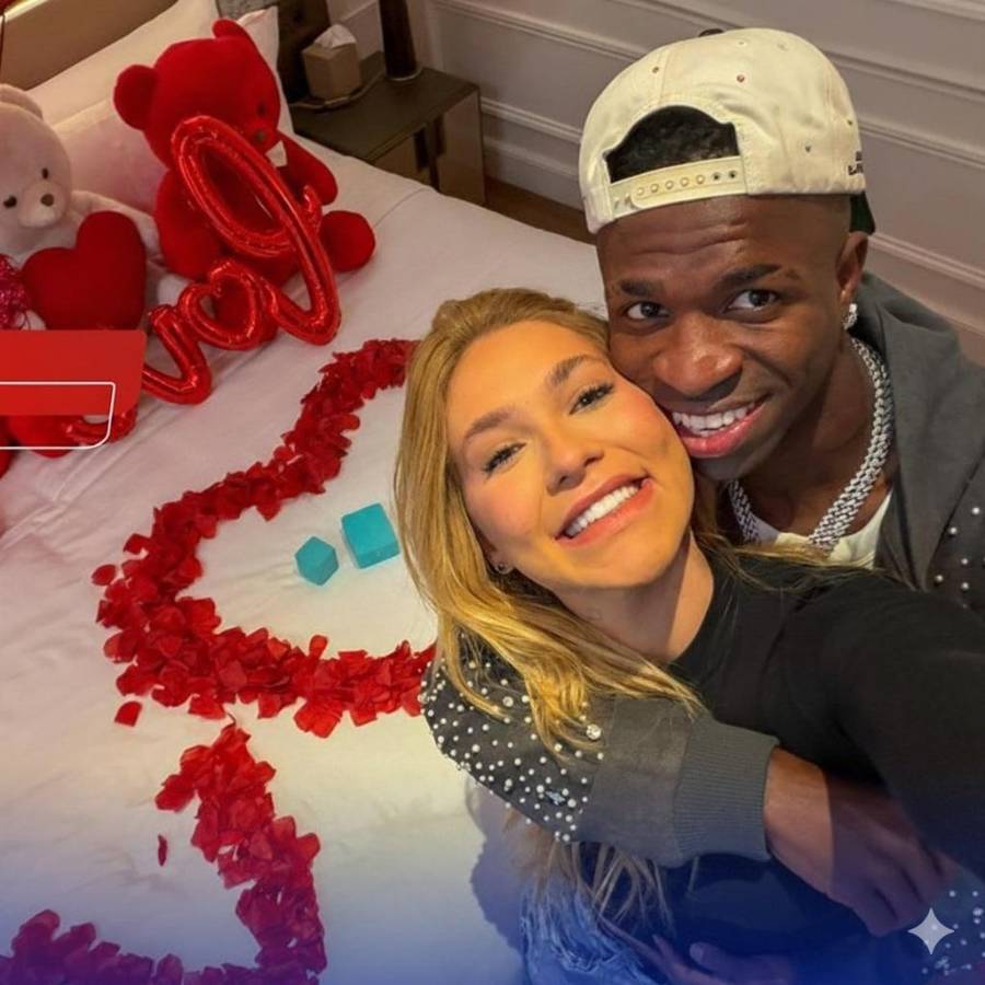 Romance oficial: Vinicius confirma noviazgo con la influencer Virginia Fonseca