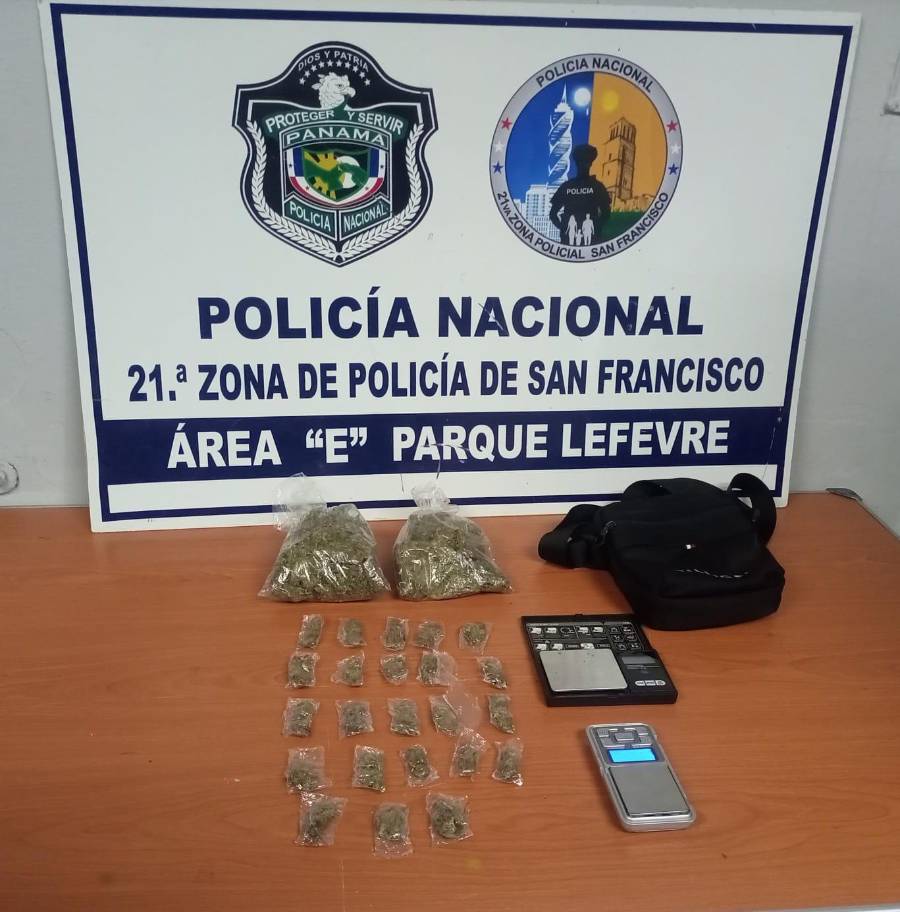 Sustancias ilícitas fueron decomisadas tras una diligencia en el corregimiento de San Francisco.